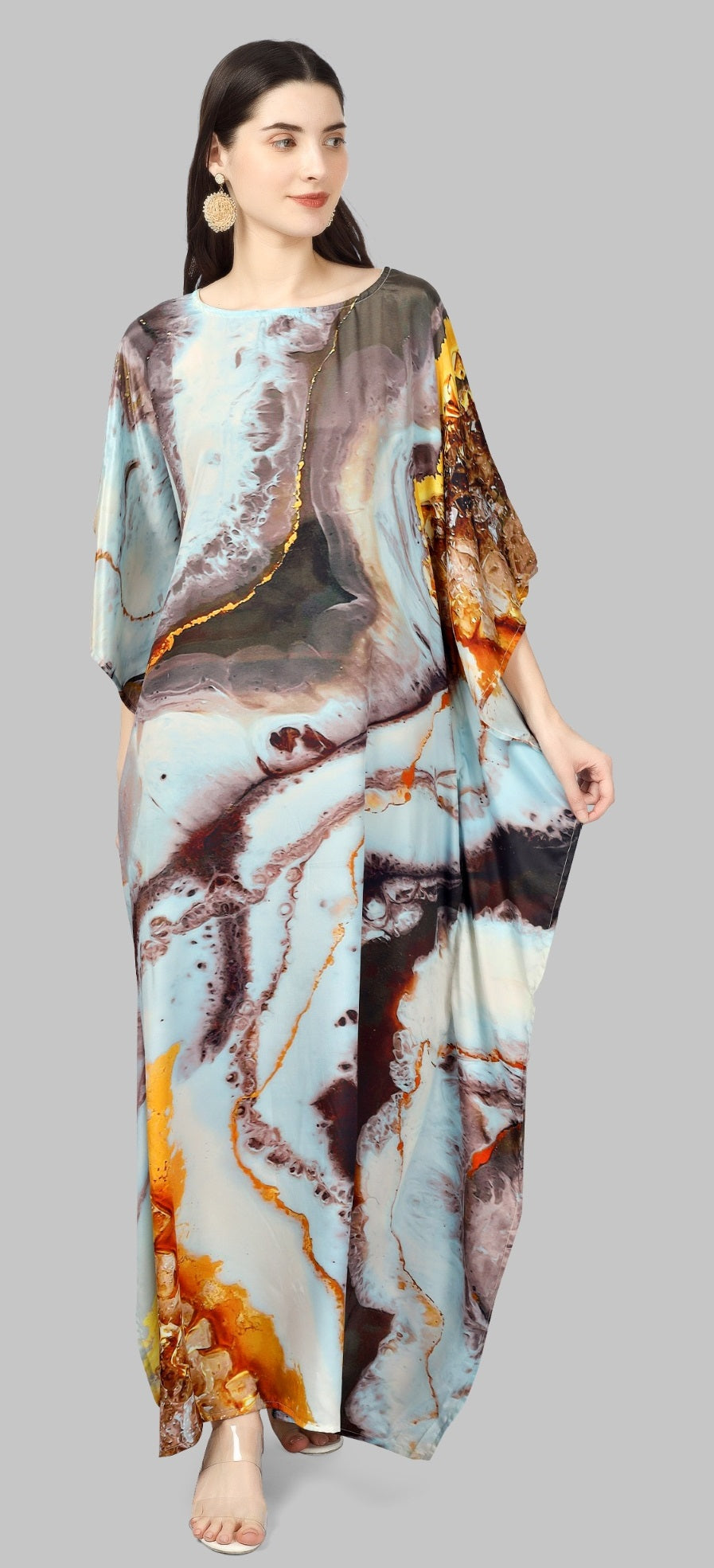 Long african style kaftan for women