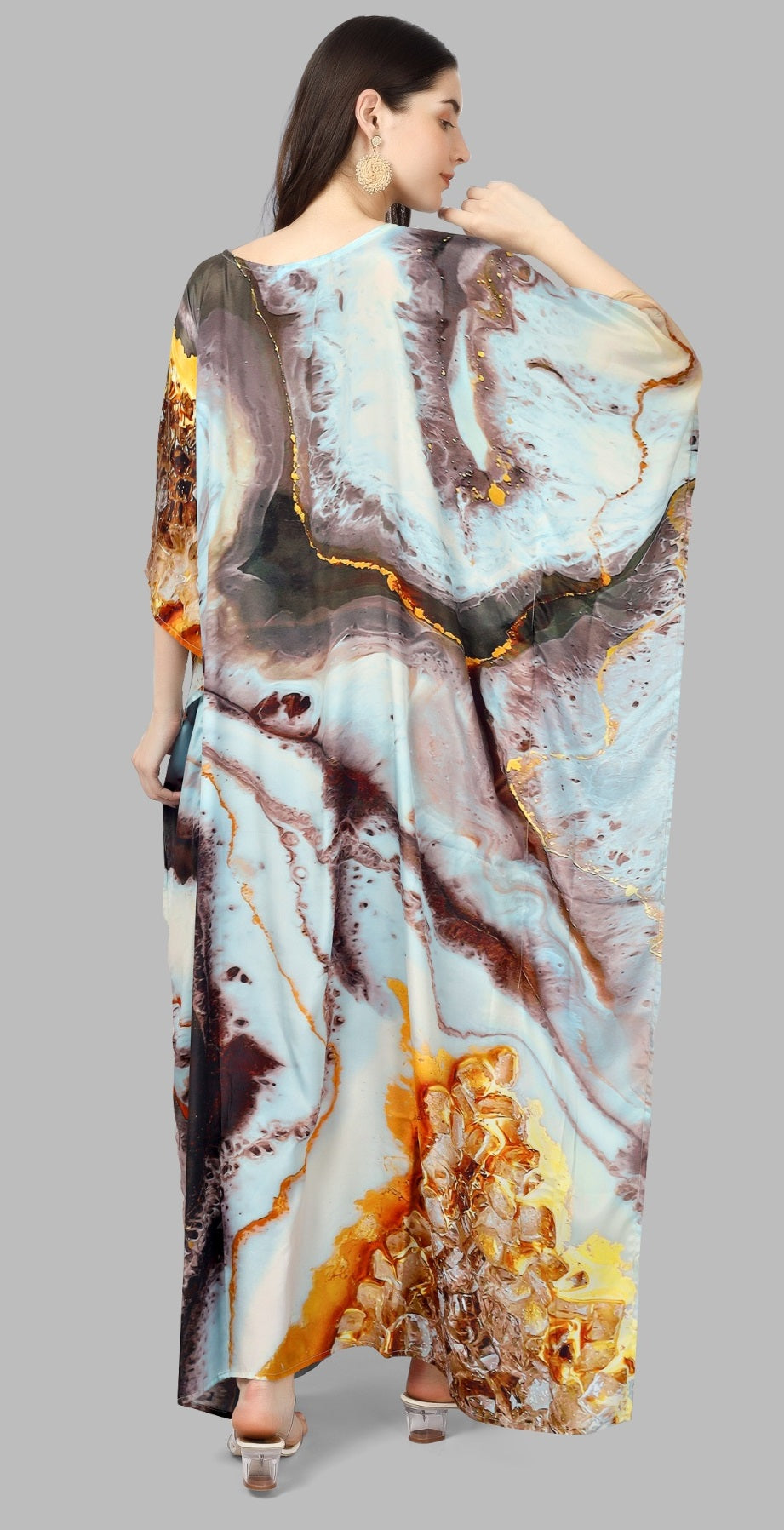 Casual long kaftan for women