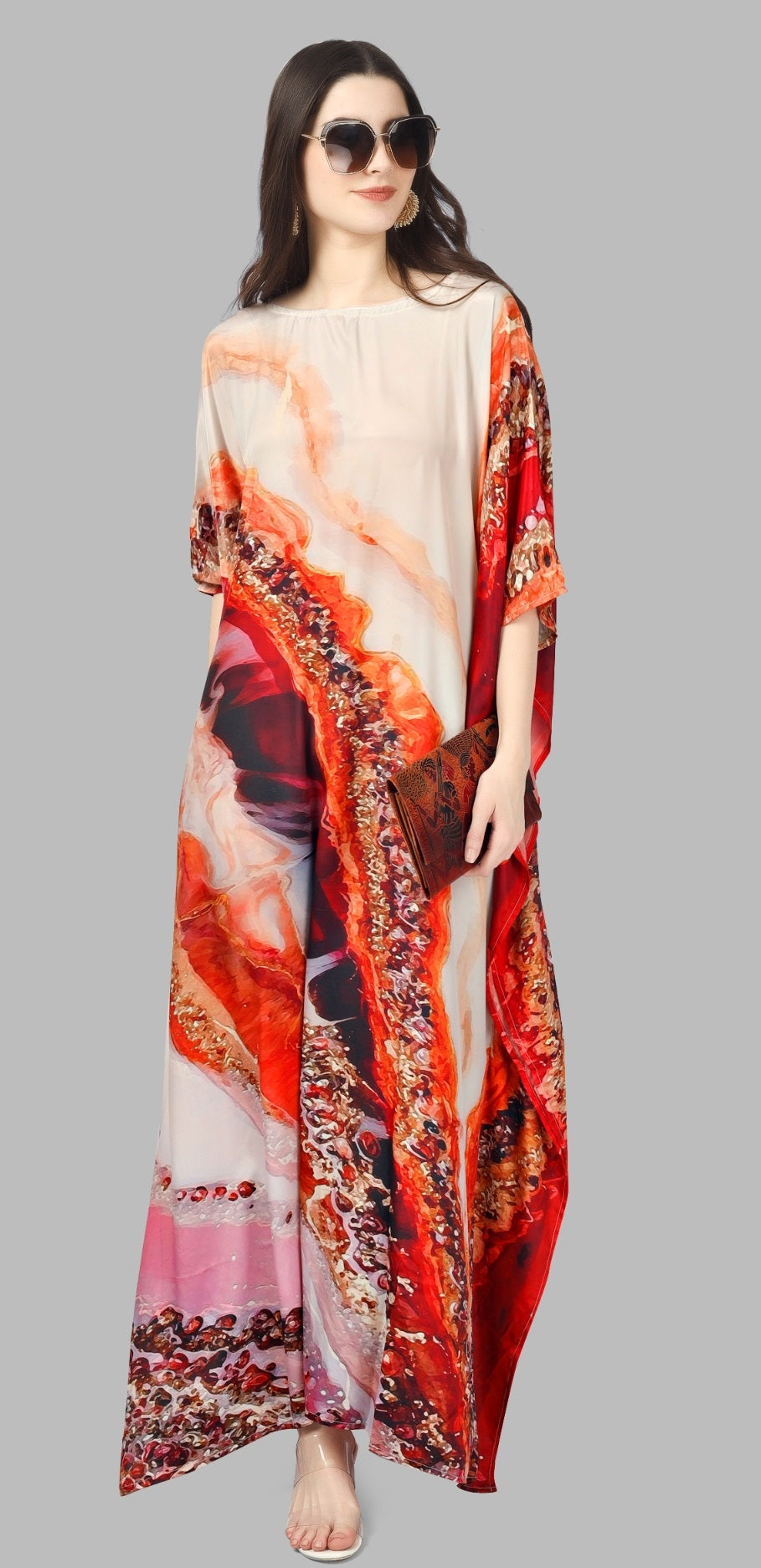 Long party wear kaftan for women