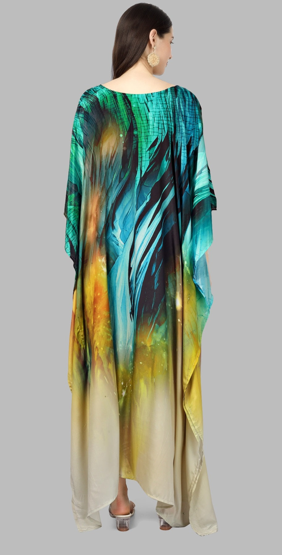 Casual party wear long kaftan for women
