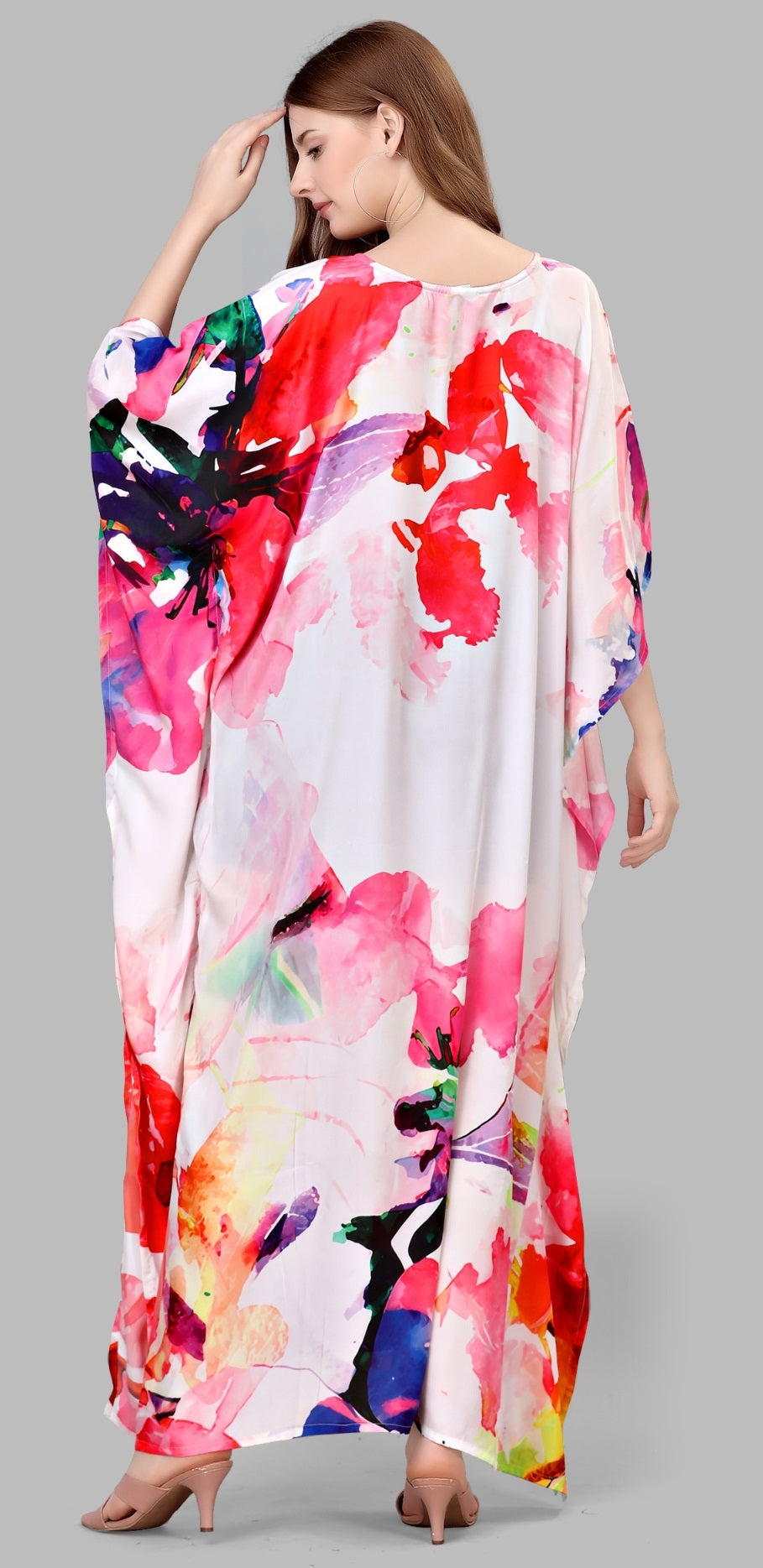 Designer kaftan dresses with sleeves for wedding