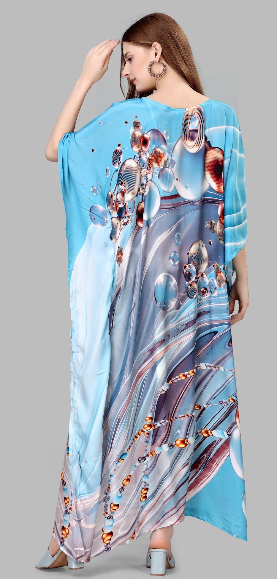 Maxi kaftan dress design for women