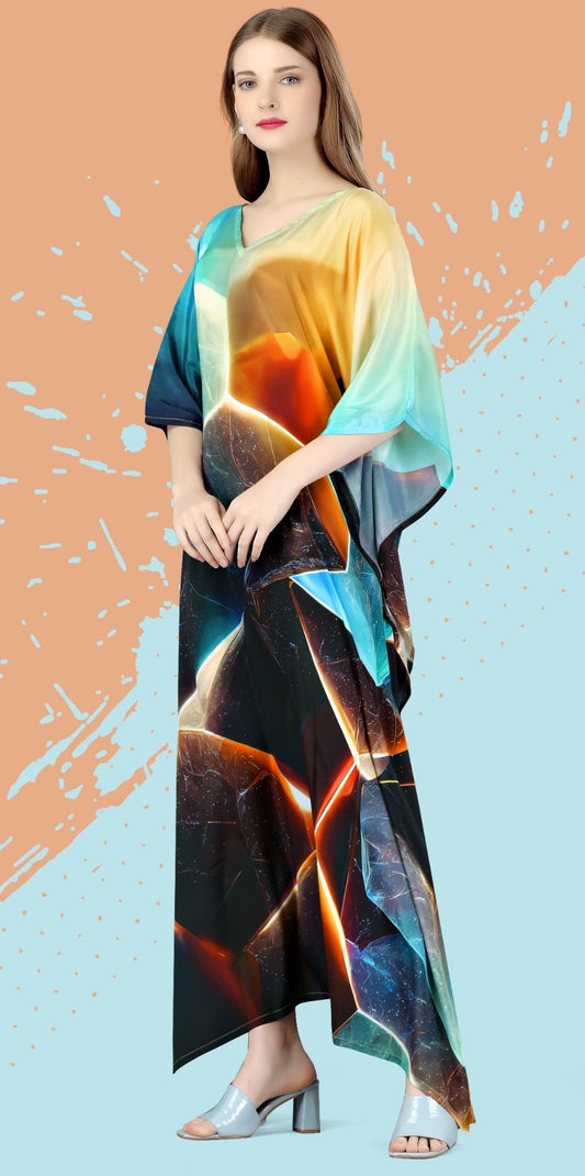 Women indian kaftan night dress