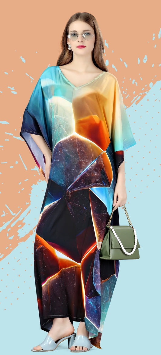 Indian kaftan night dress for ladies