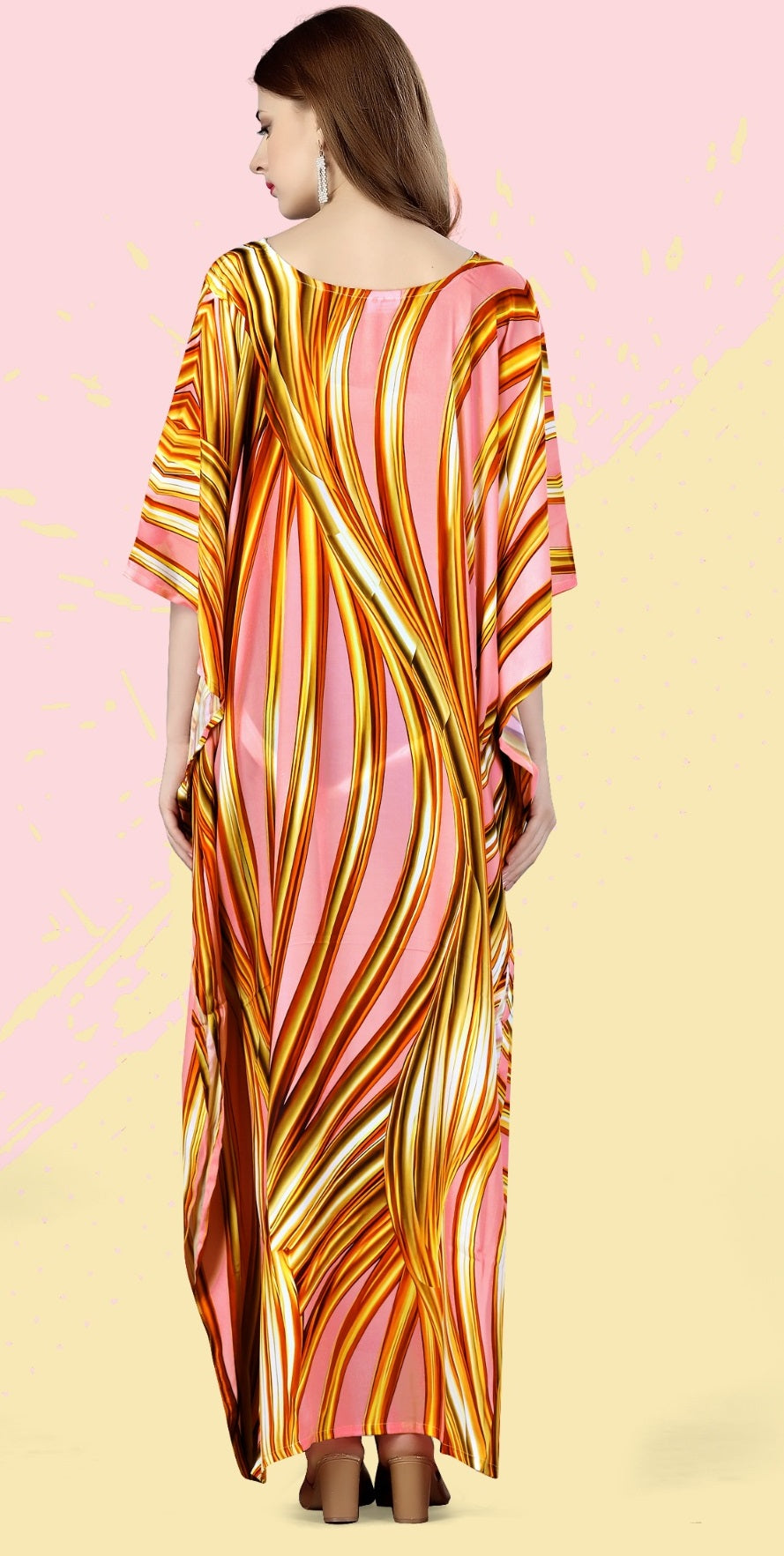 Casual maxi long kaftan dress party wear