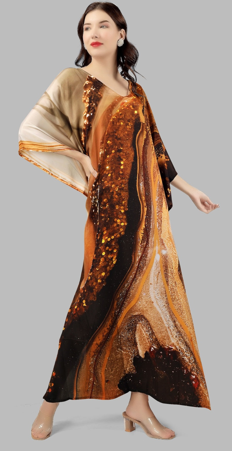 Women kaftan dress party wear