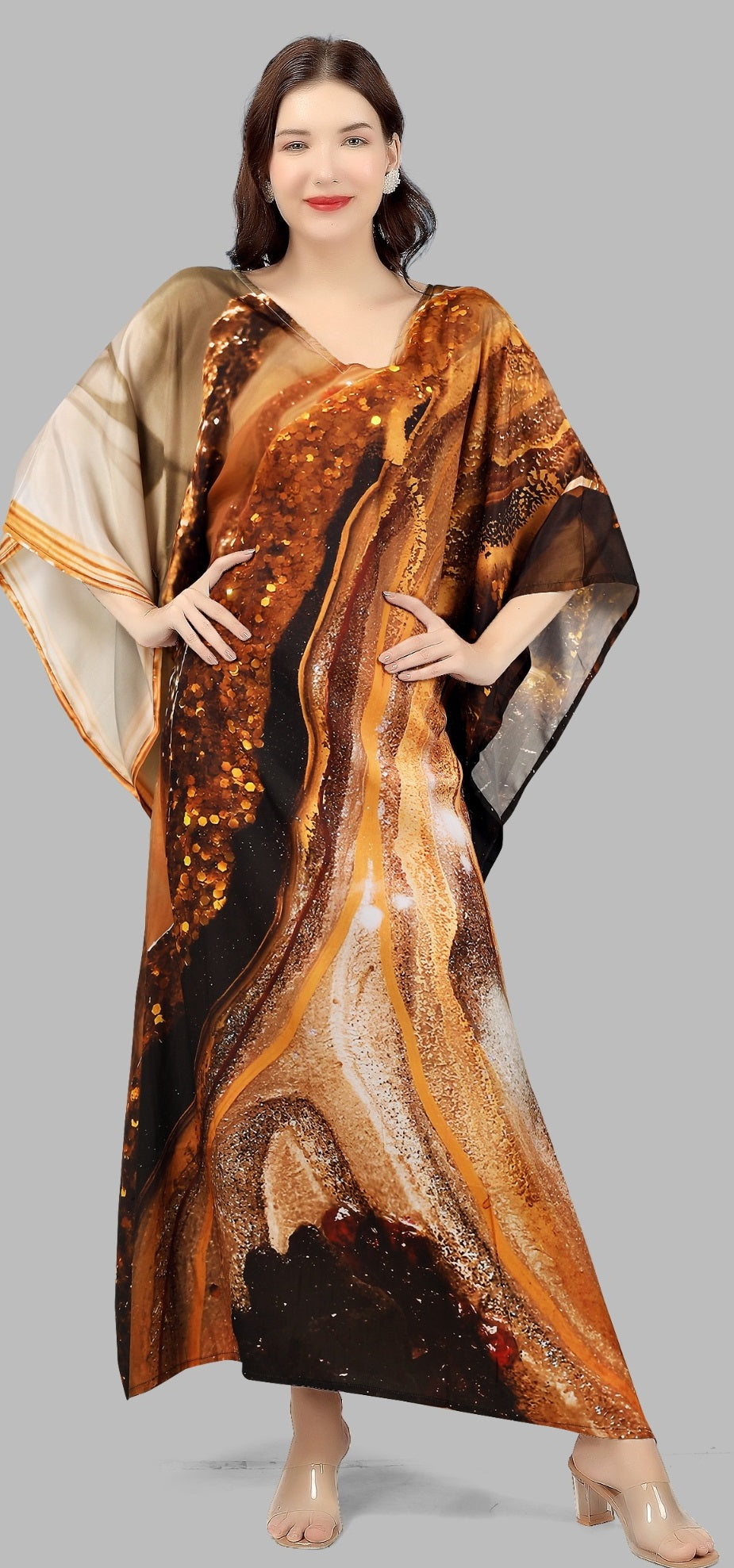 Maxi kaftan dress party wear