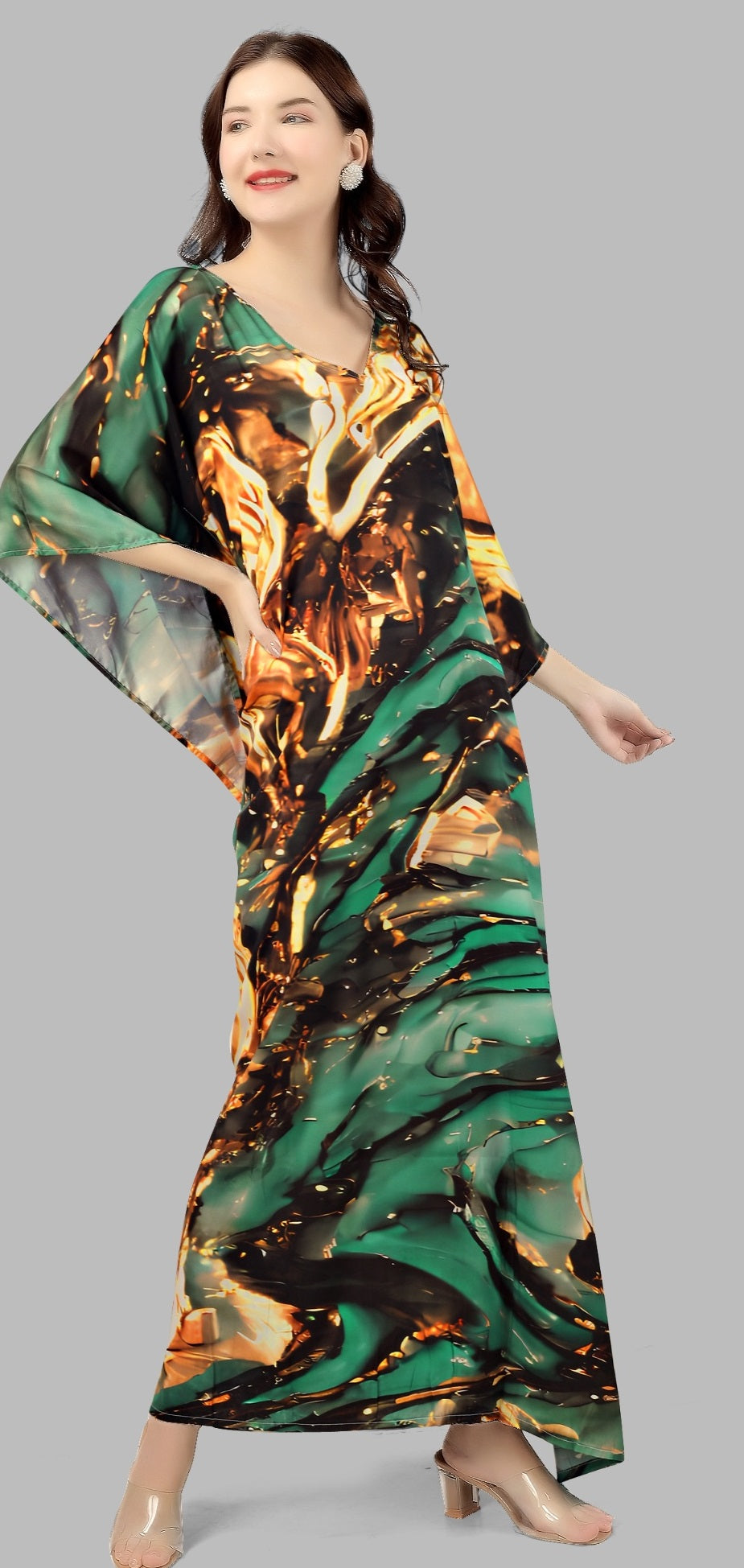 Casual maxi women kaftan party wear