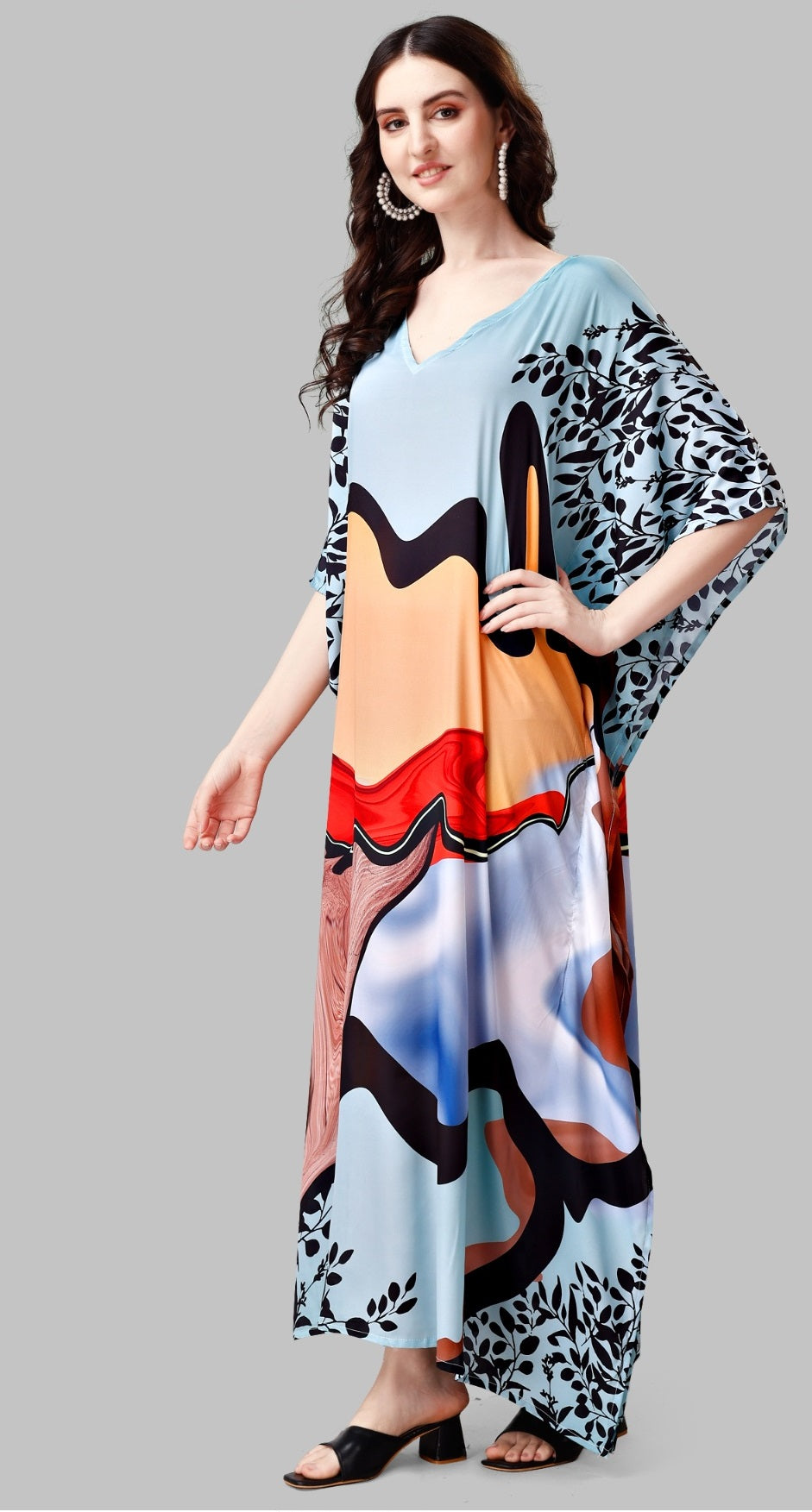 Maxi kaftan dress party wear