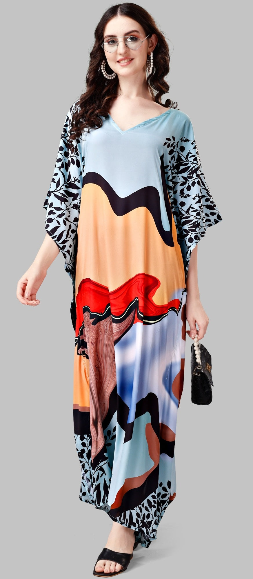 Women kaftan dress party wear