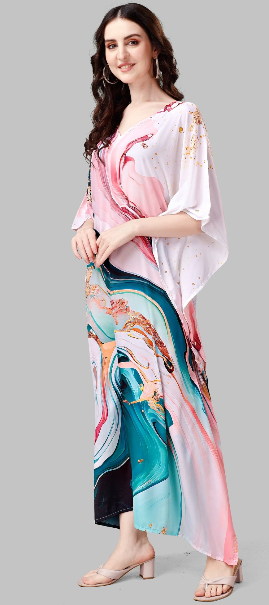 Maxi kaftan dress party wear