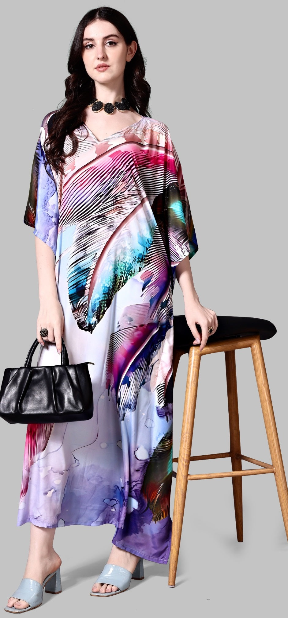 Maxi kaftan dress party wear