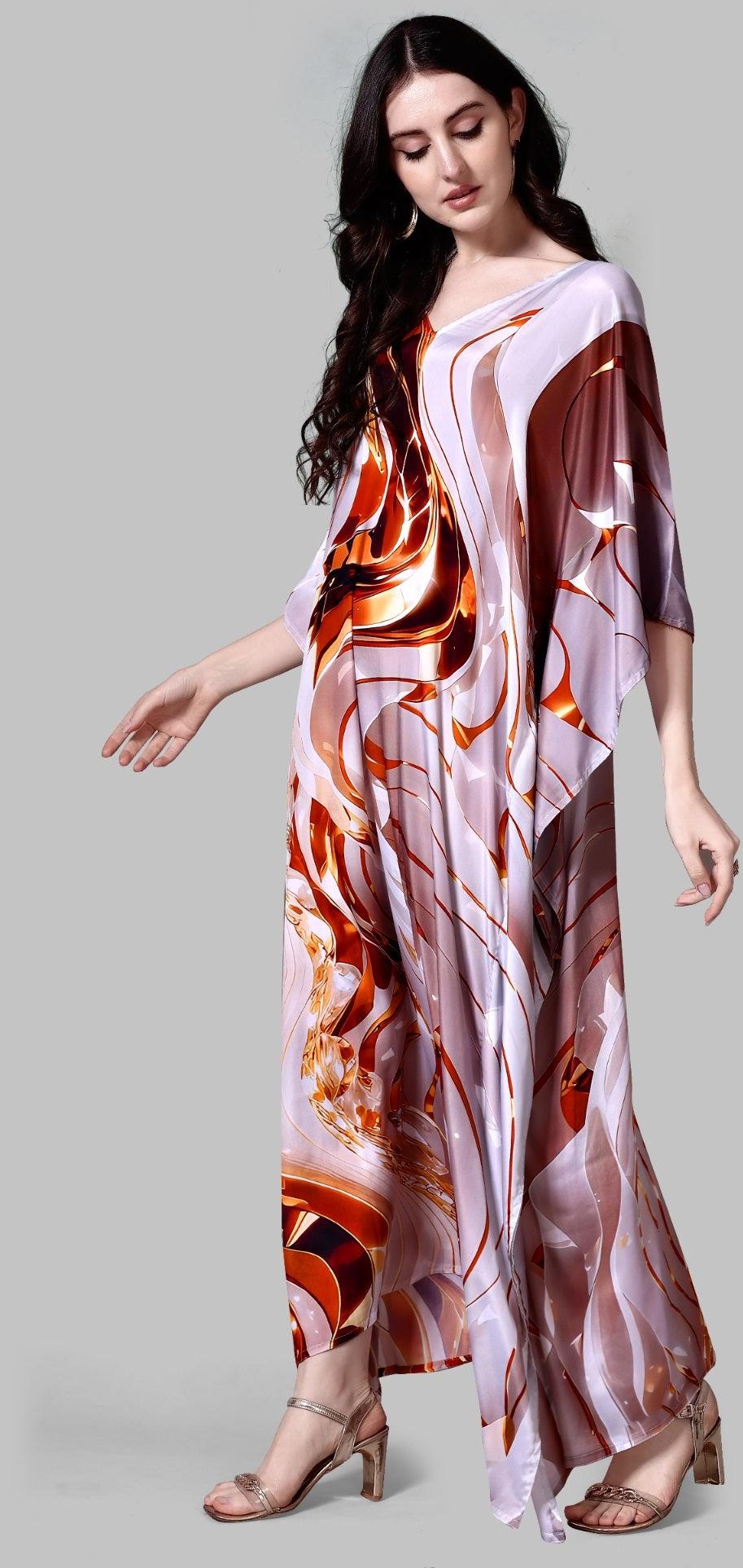 Women's Caftan Wedding Guest Dress Sleep Wear Kaftan – Ragthm