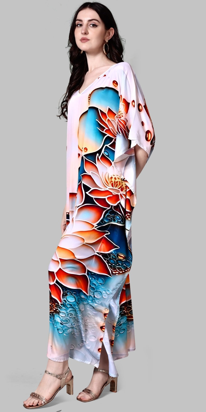 Women kaftan dress party wear
