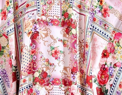 Women short kaftan for summer