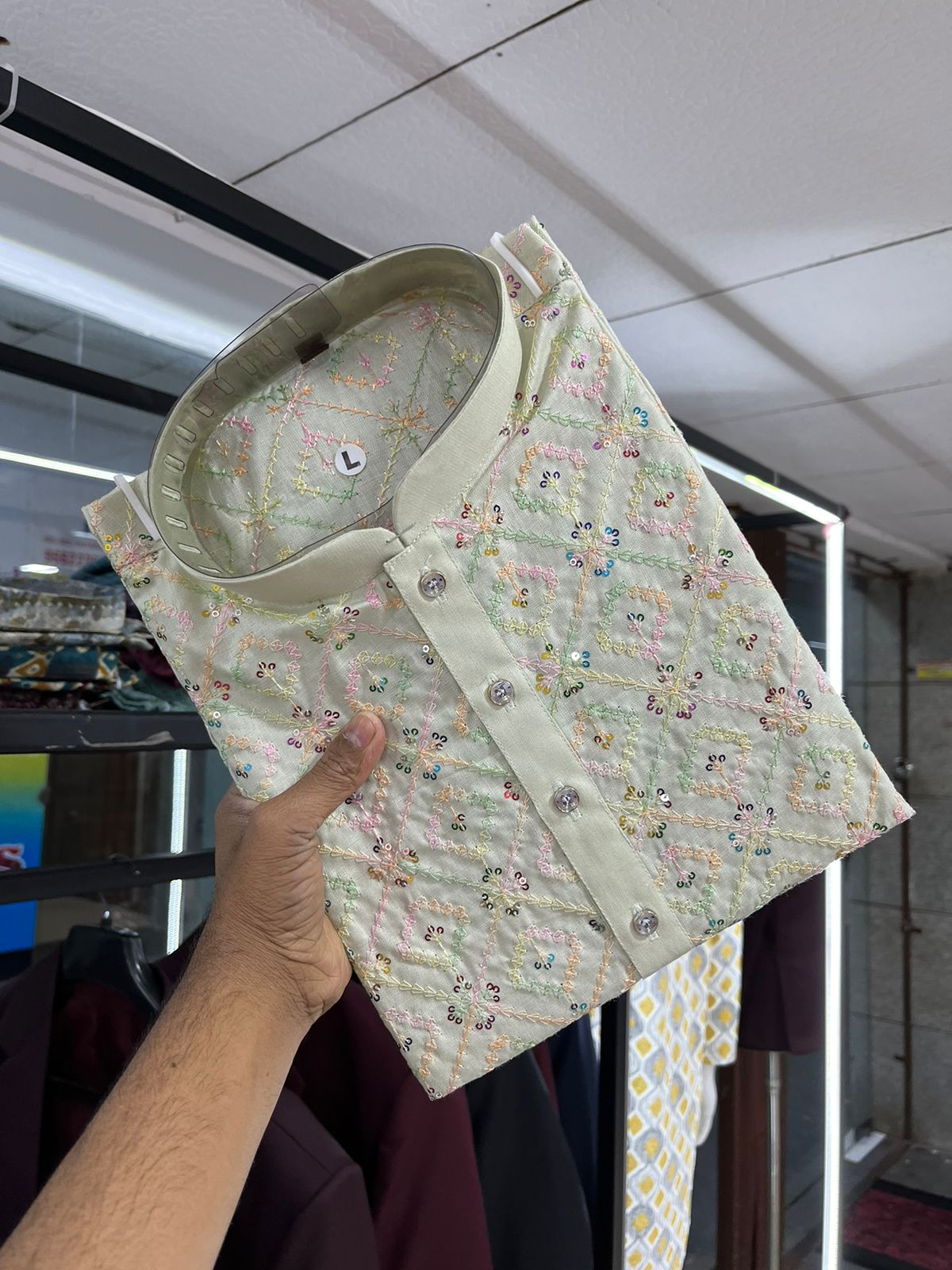 Modern Kurta Pajama Set