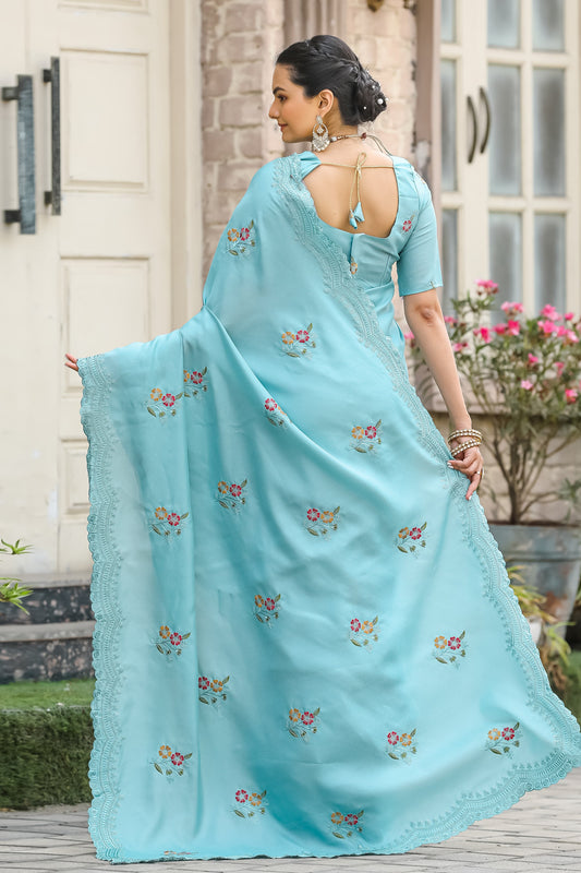 Sky saree for women with price