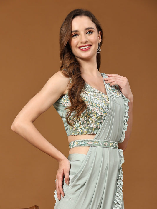 bridesmaids party wear sarees