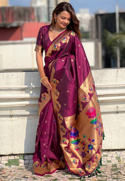 Original Paithani Saree price