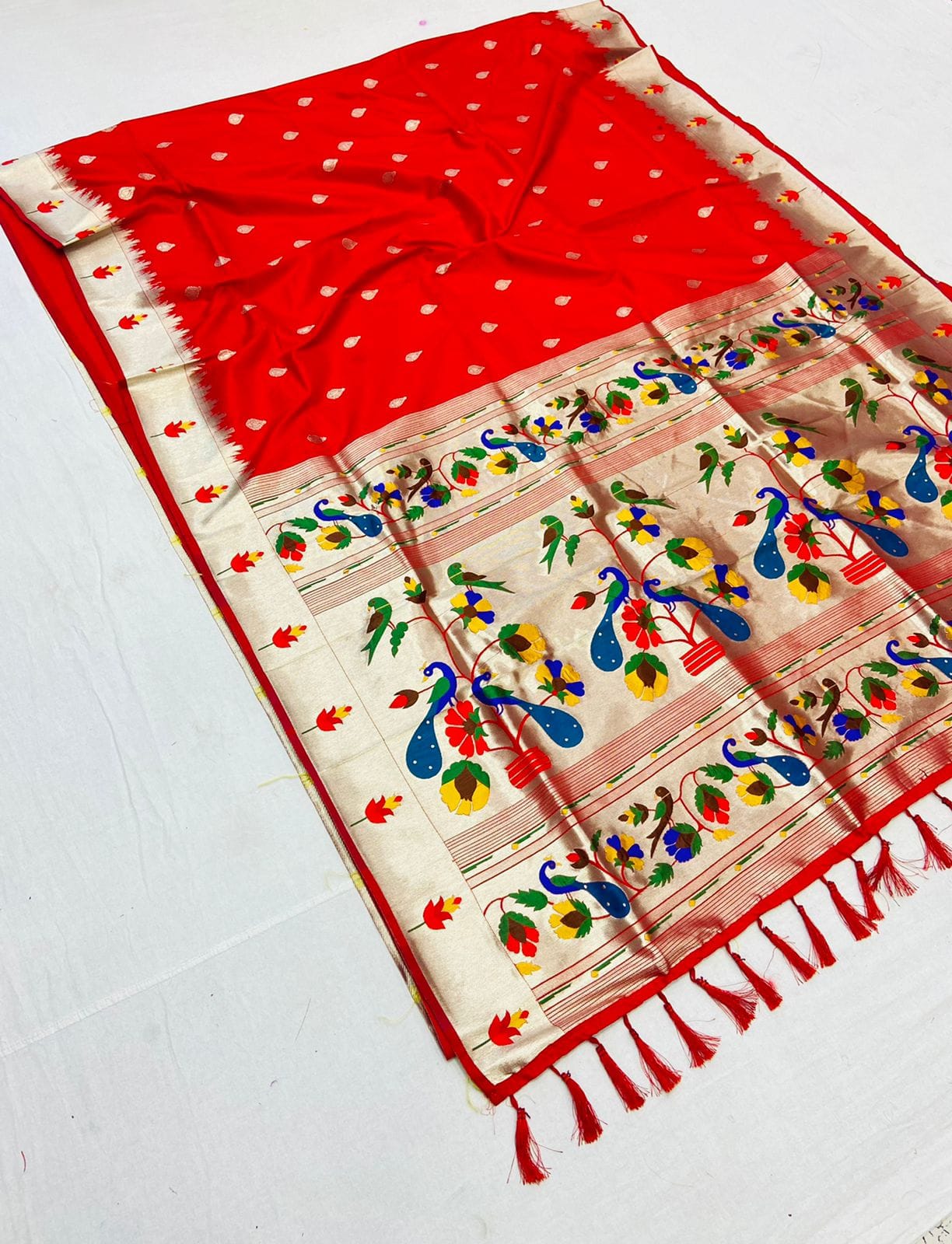 red paithani wedding saree with blouse sari usa ragthm
