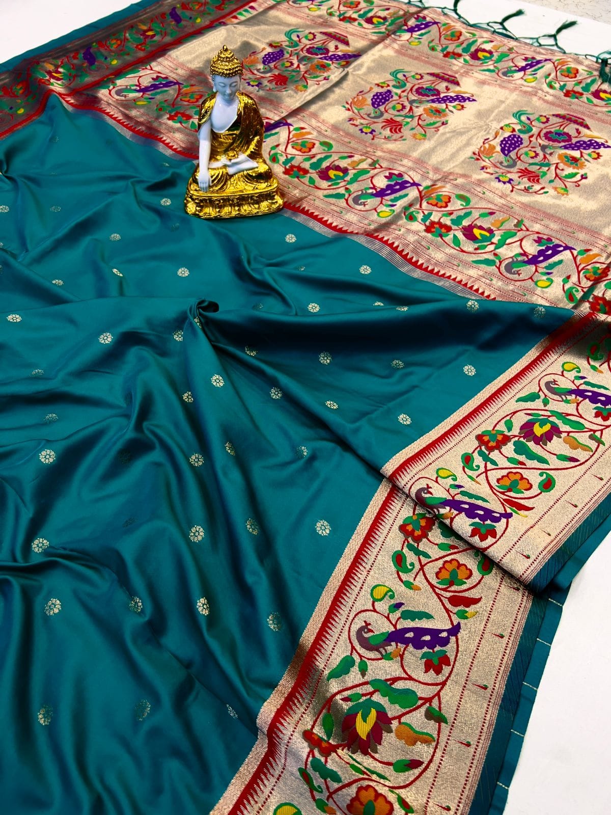 Marvelous Lavender Color Banarasi Silk Wedding Guest Wear Saree