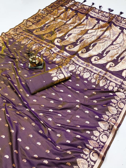 banarasi silk saree malaysiaby ragthm