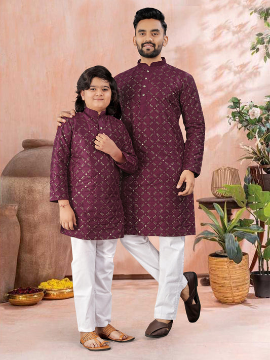 Father Son Kurta Set Combo
