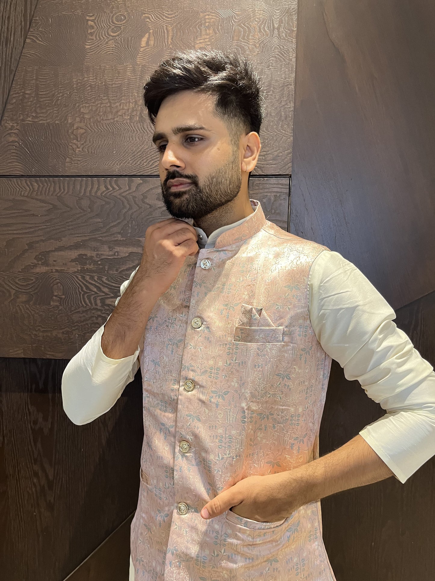 mens kurta with koti online usa ragthm