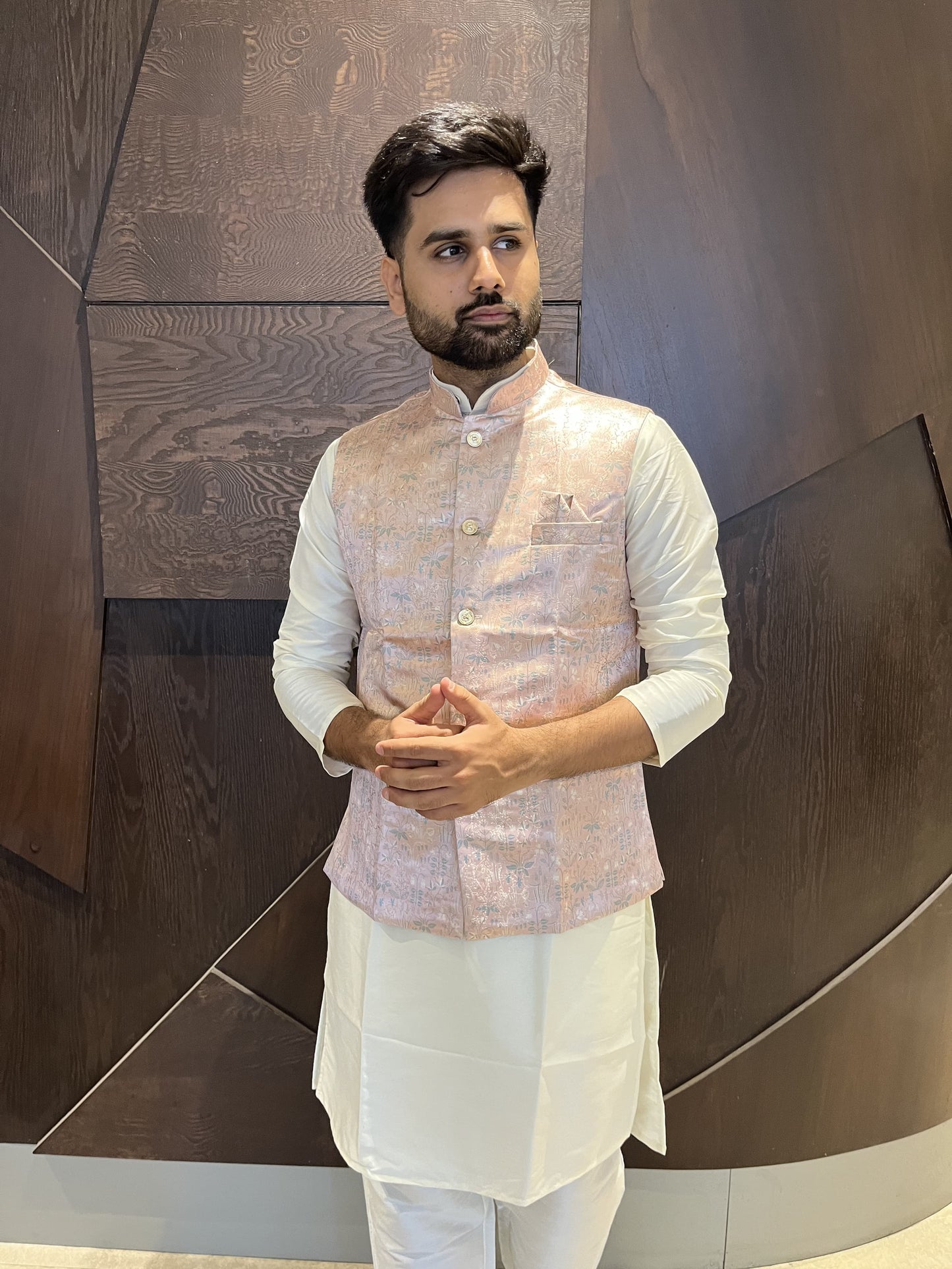 usa ragthm mens kurta pajama koti jacket