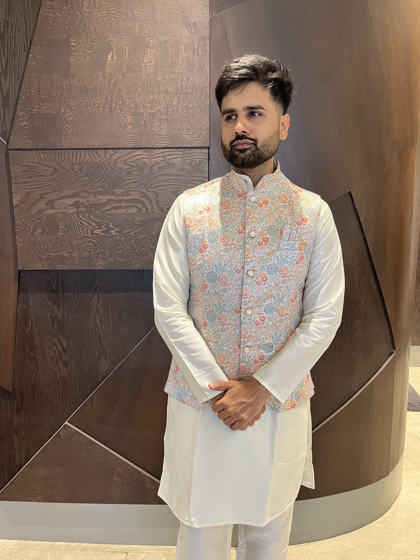 Kurta Pajama with Jacket Punjabi Style