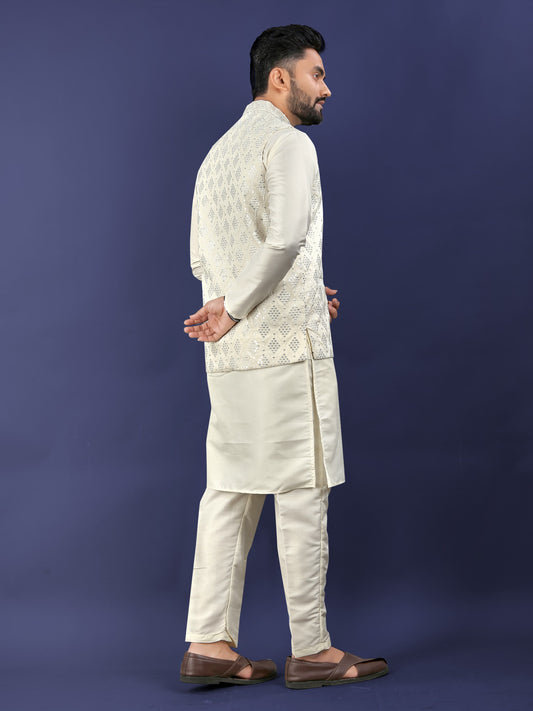 White Kurta designs for mens