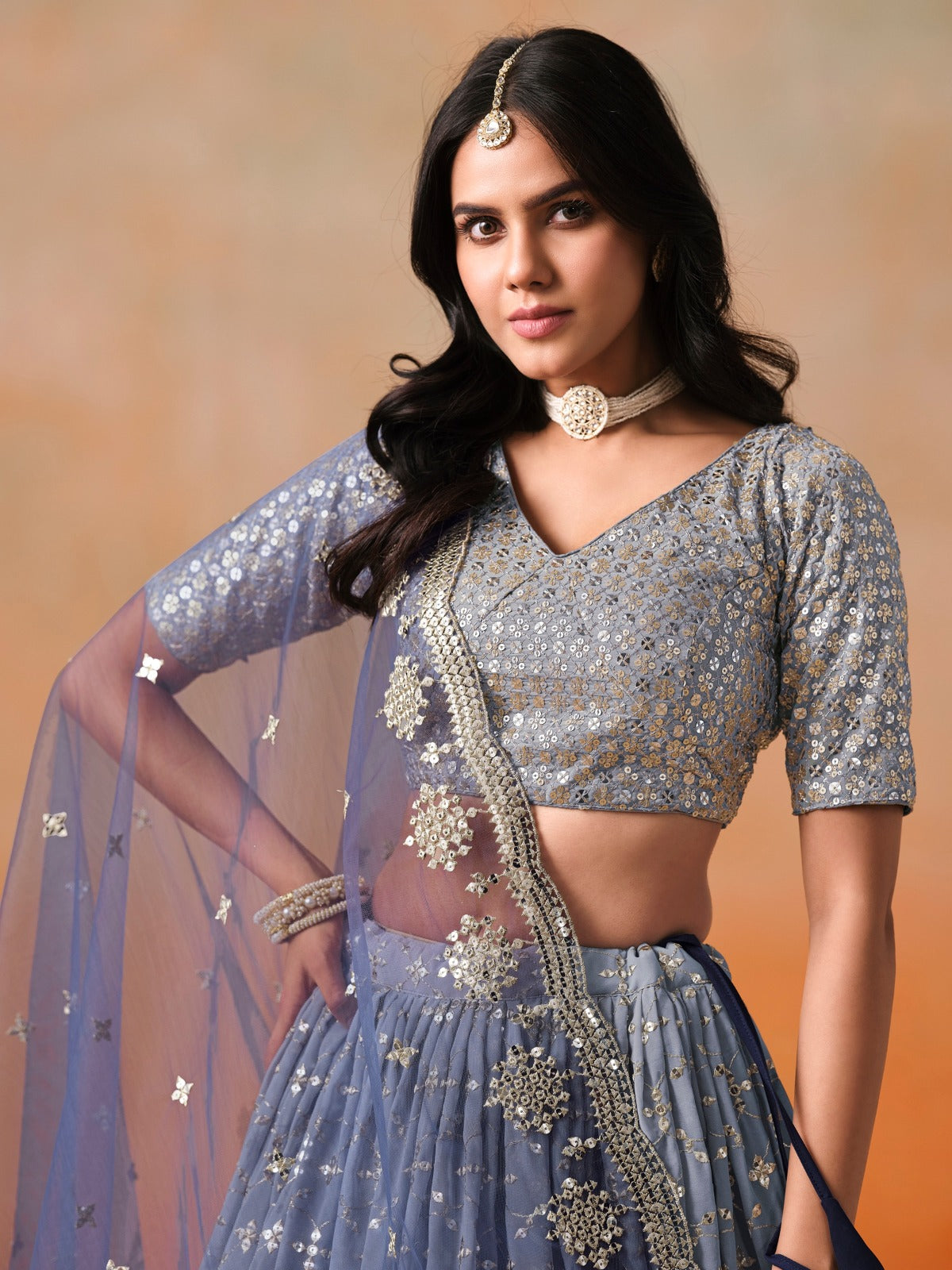 Party wear designer chaniya choli price
