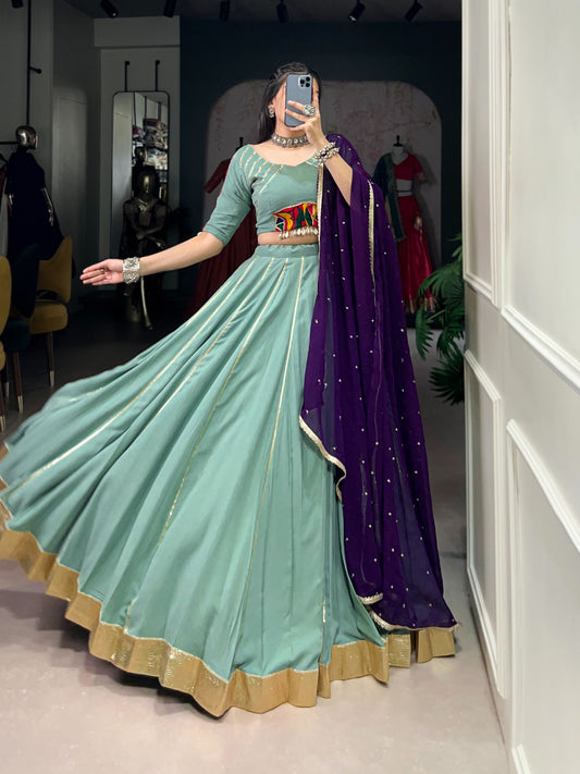 Readymade Garba wear lehenga