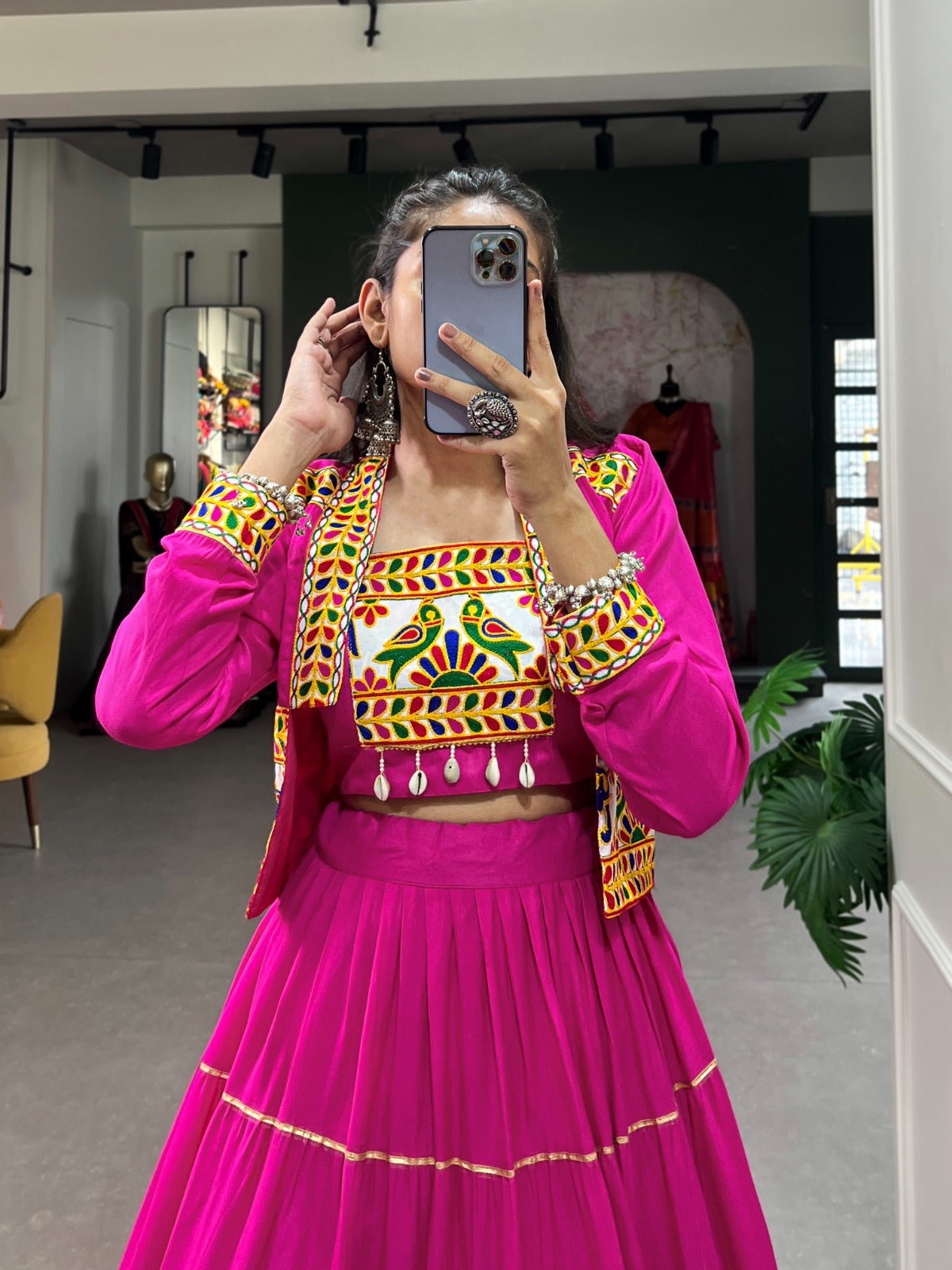 Garba wear designer lehenga online