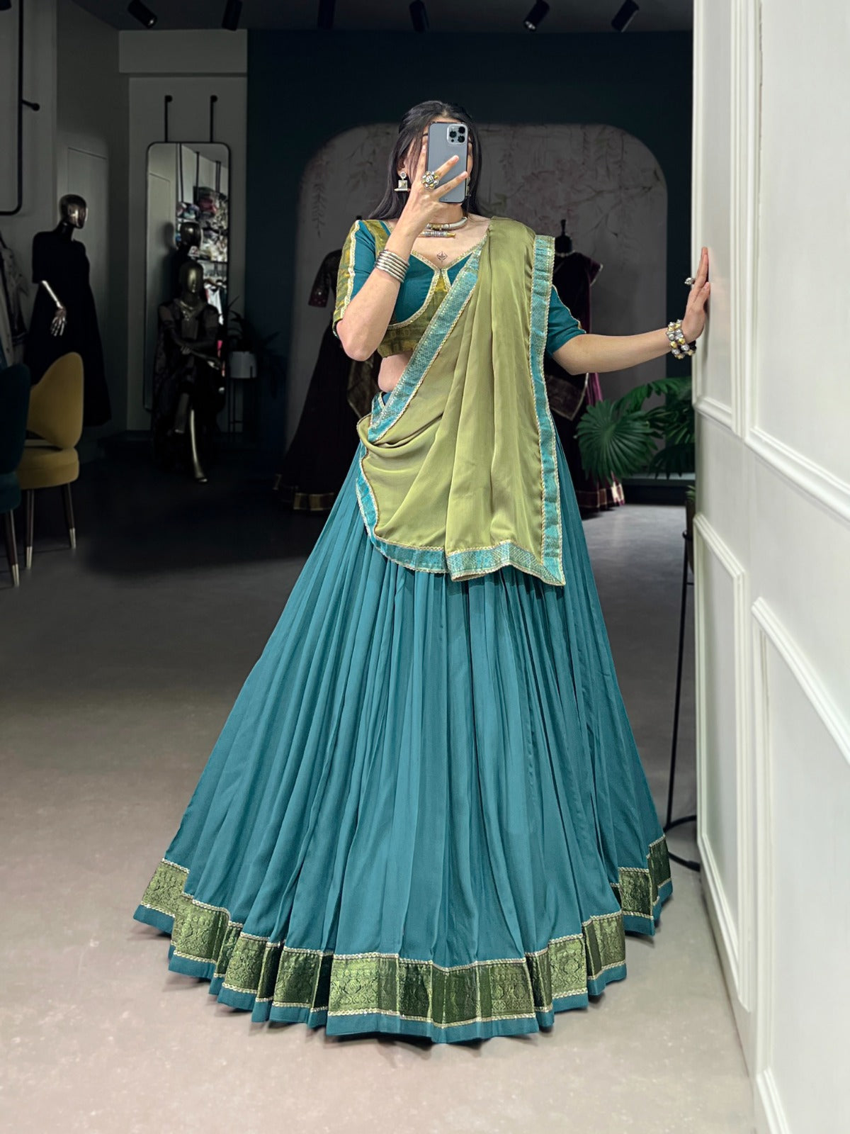 Party wear designer lehenga choli online