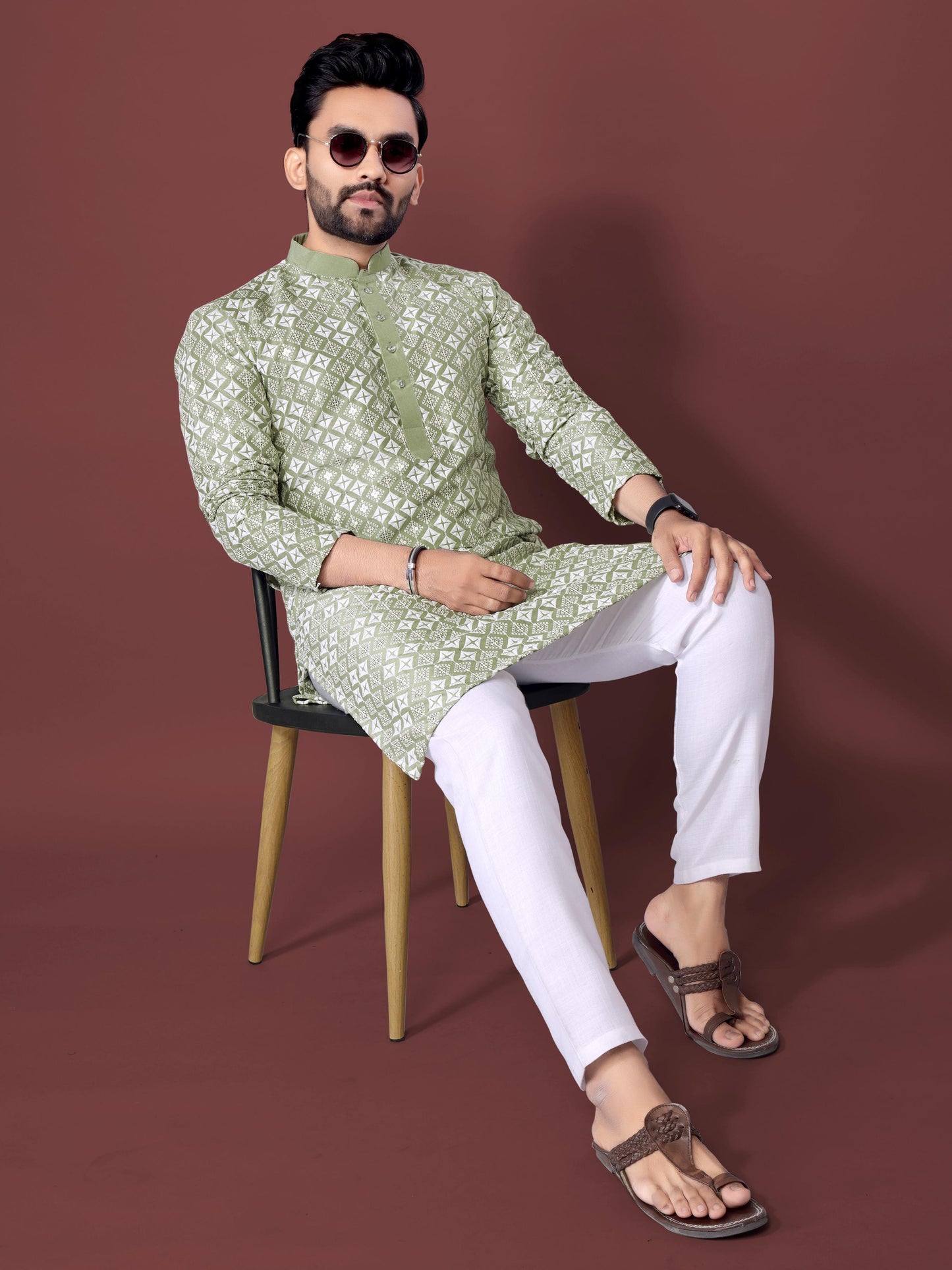 Pista silk kurta pyjama online shopping