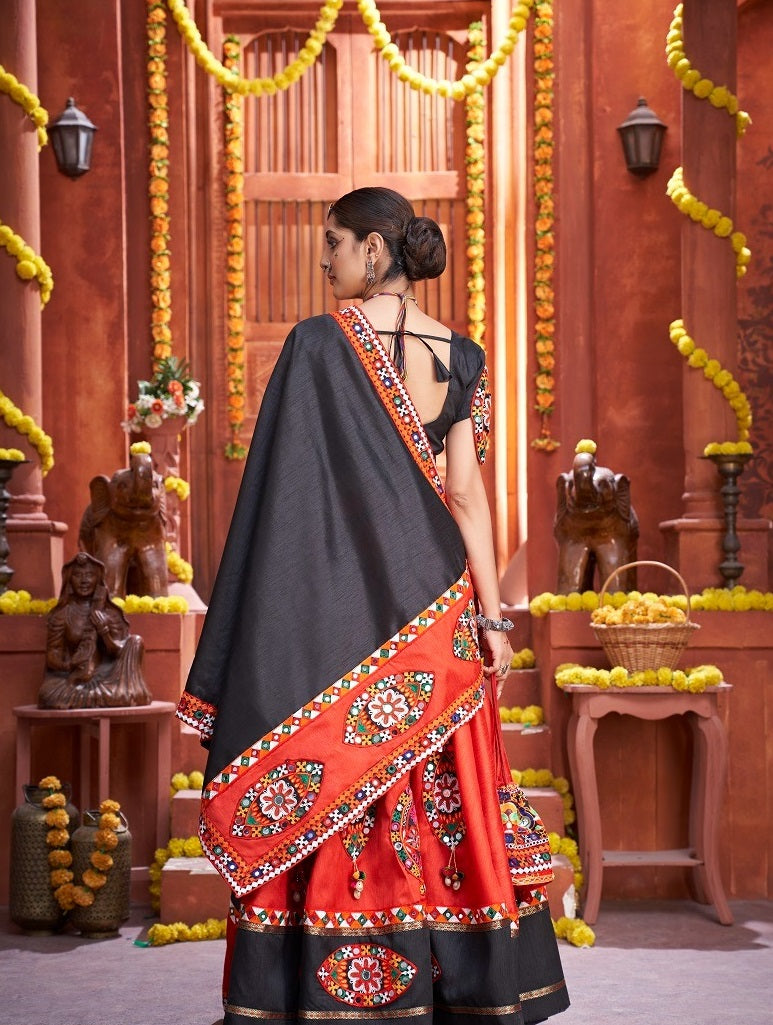 Simple chaniya choli for Navratri