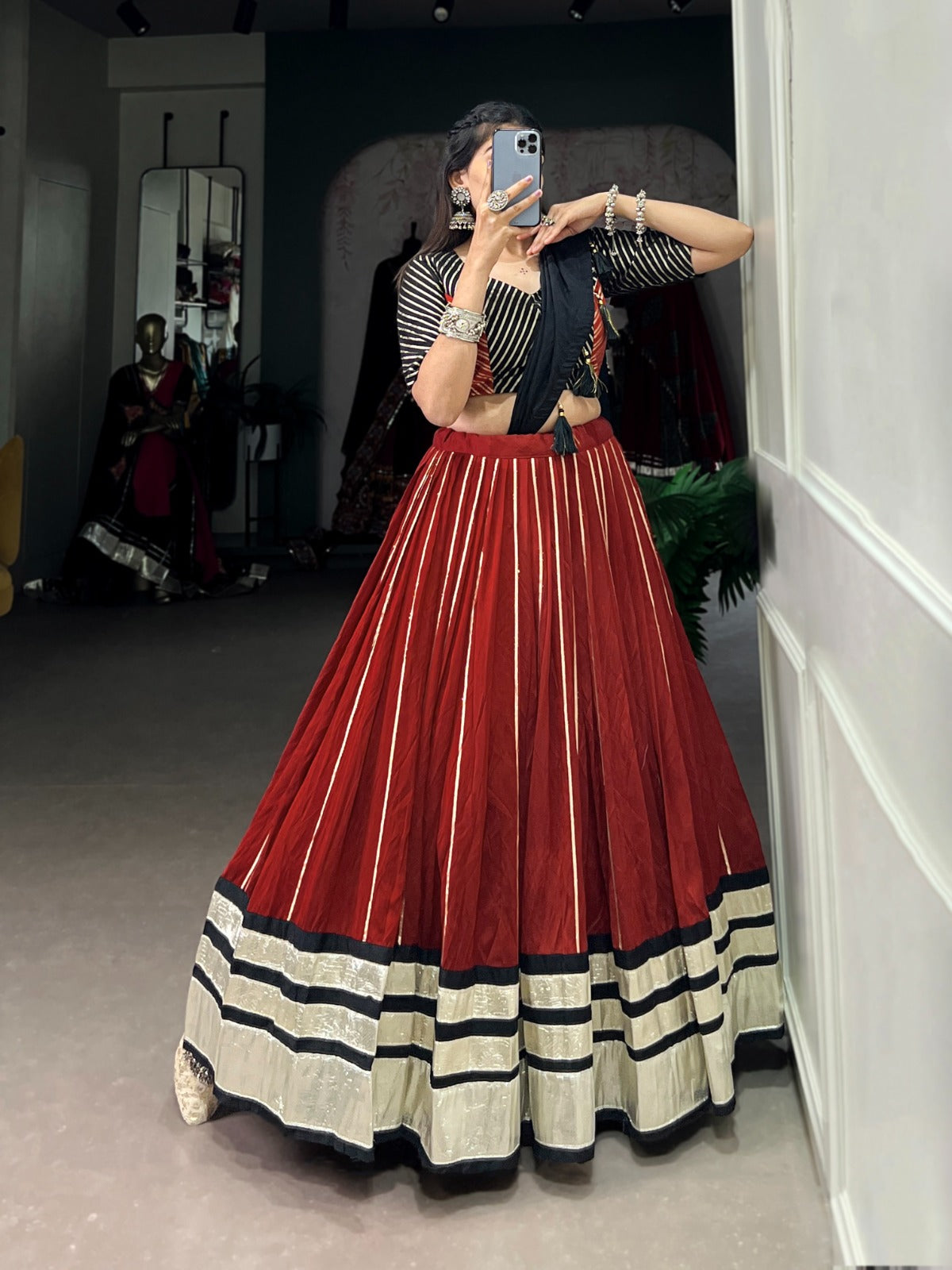 fully stitched ready to wear lengha choli