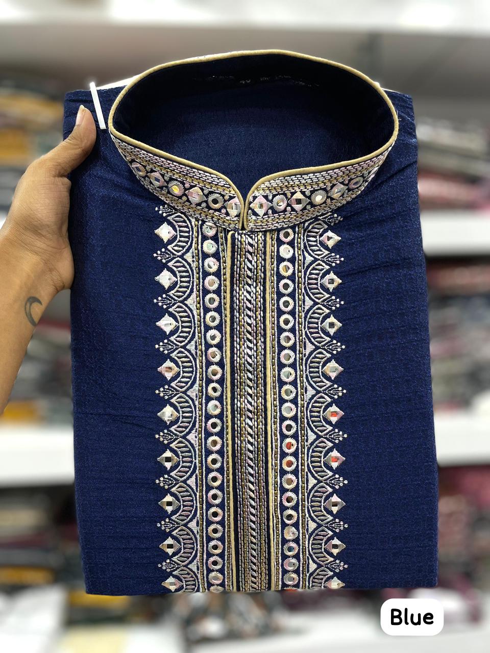 Men's Kurta Pajama Party Wear Outfits