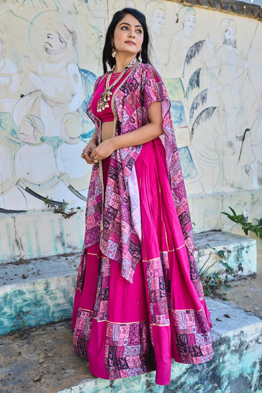 ready to wear pink lengha usa etsy ghagra choli