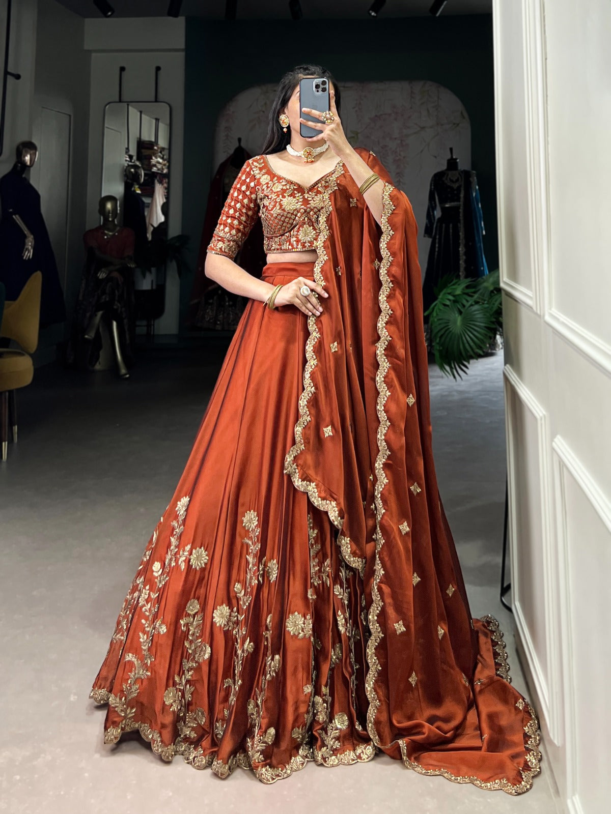 Wedding wear lehenga choli price