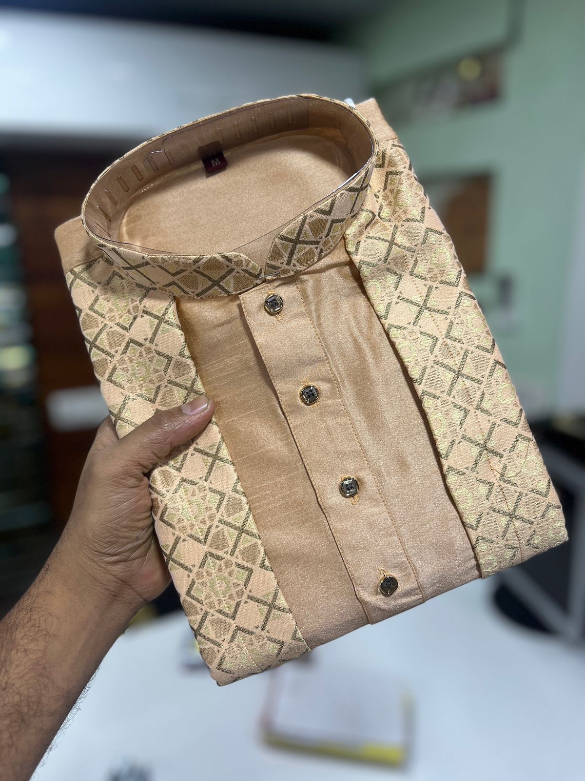 Groom Traditional wear Indo-Western Kurtas For Wedding Men