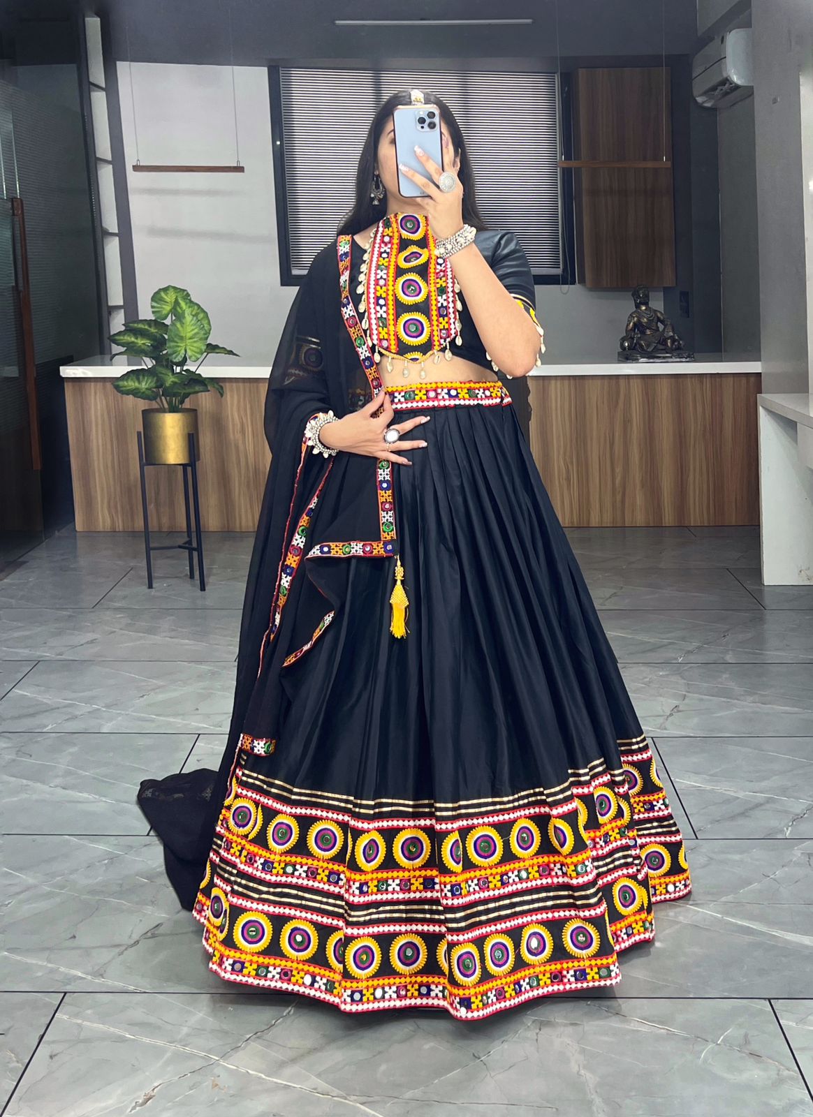 Black chaniya choli for navratri online