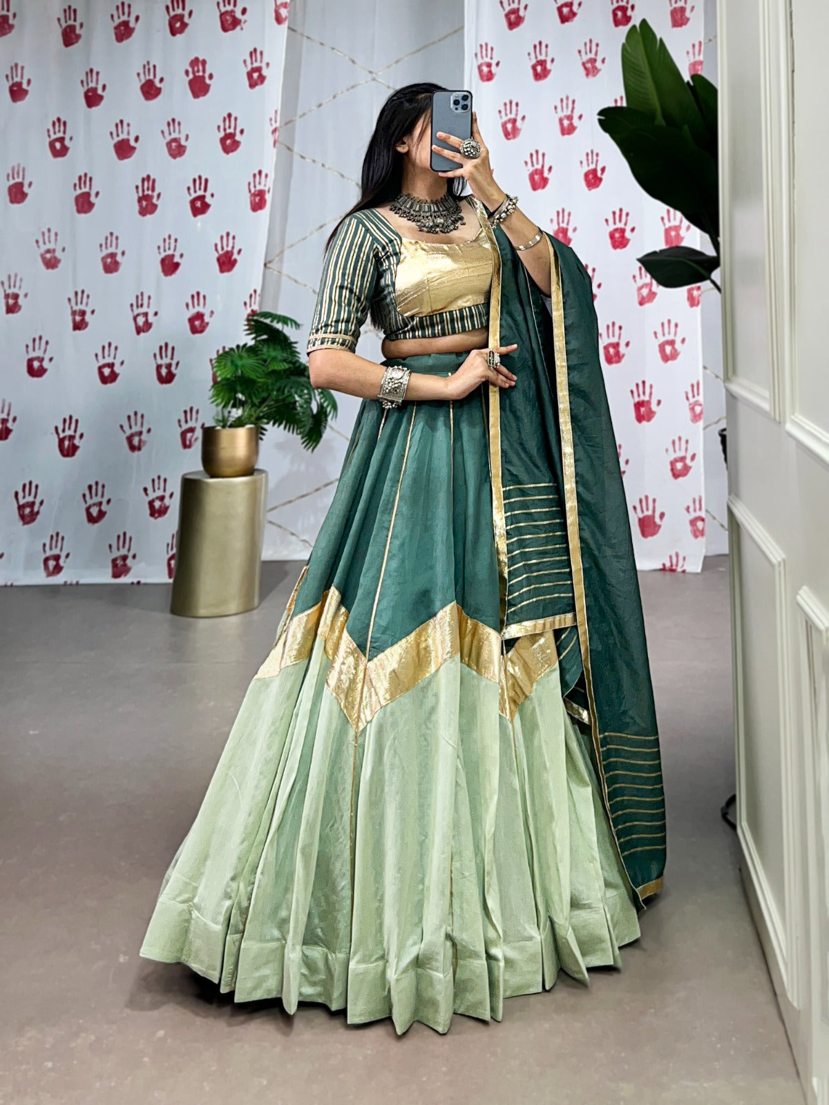 Wedding wear designer lehenga