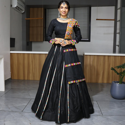 Black chaniya choli for navratri with price