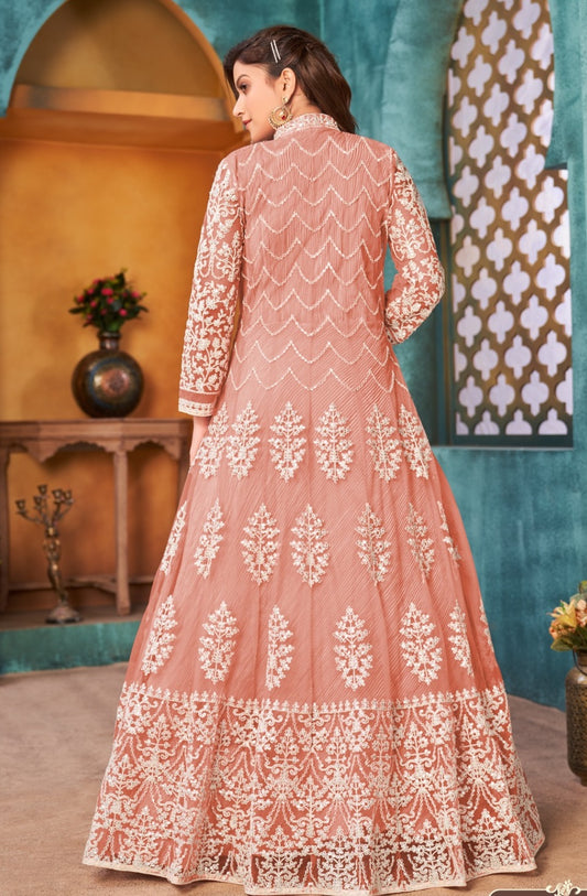 Wedding wear sequins work salwar suit with dupatta