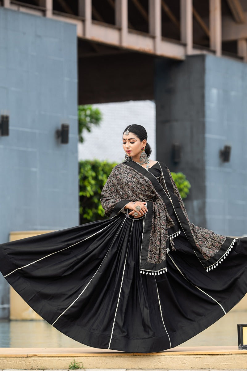 Black Chaniya For Navratri