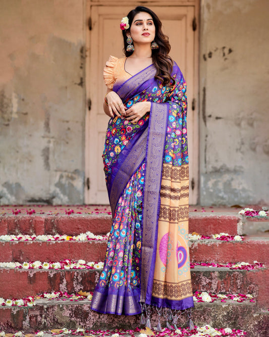 Saree for farewell party in college