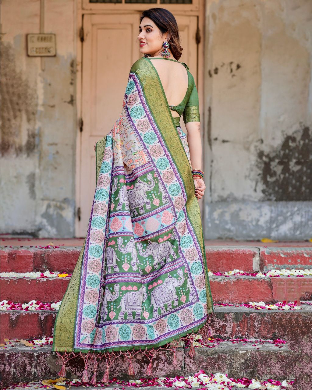 traditional party wear sarees collection under 1500