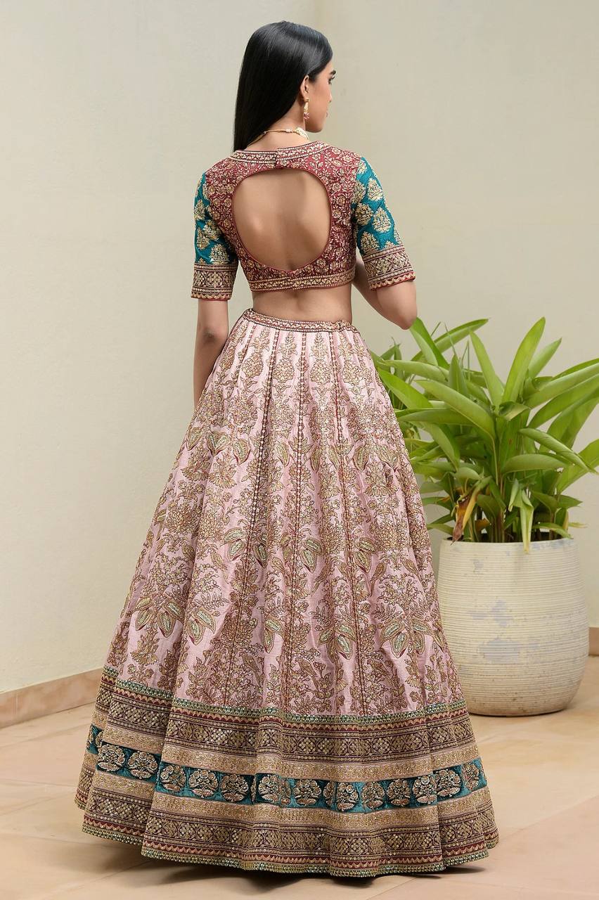 Silk lehenga choli for women with price